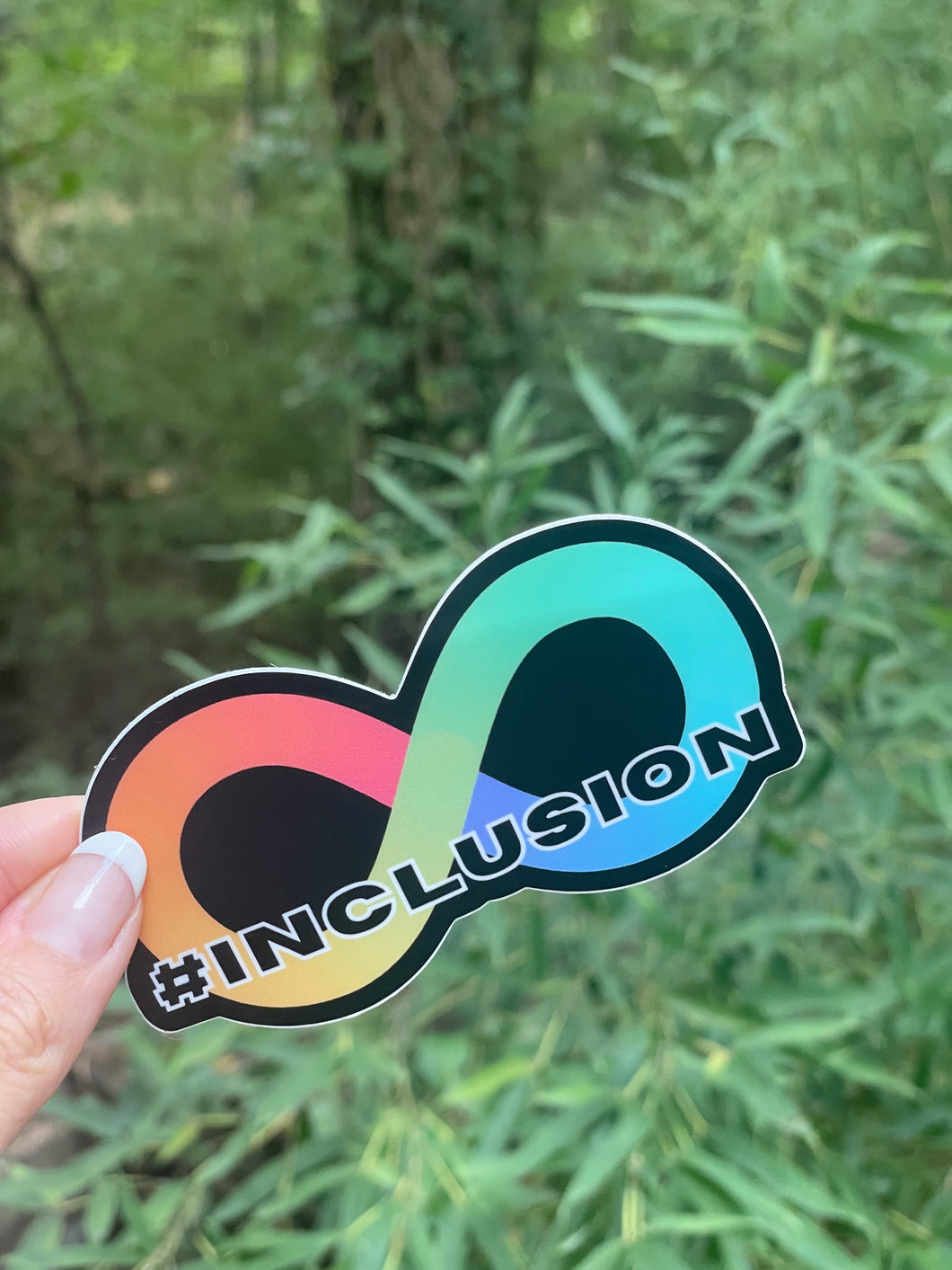 Inclusion Infinity Symbol Sticker