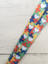 Load image into Gallery viewer, Autism Love Lanyard
